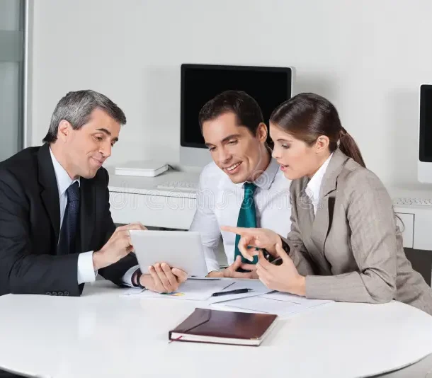 Tax consultant advising client on controversy resolution